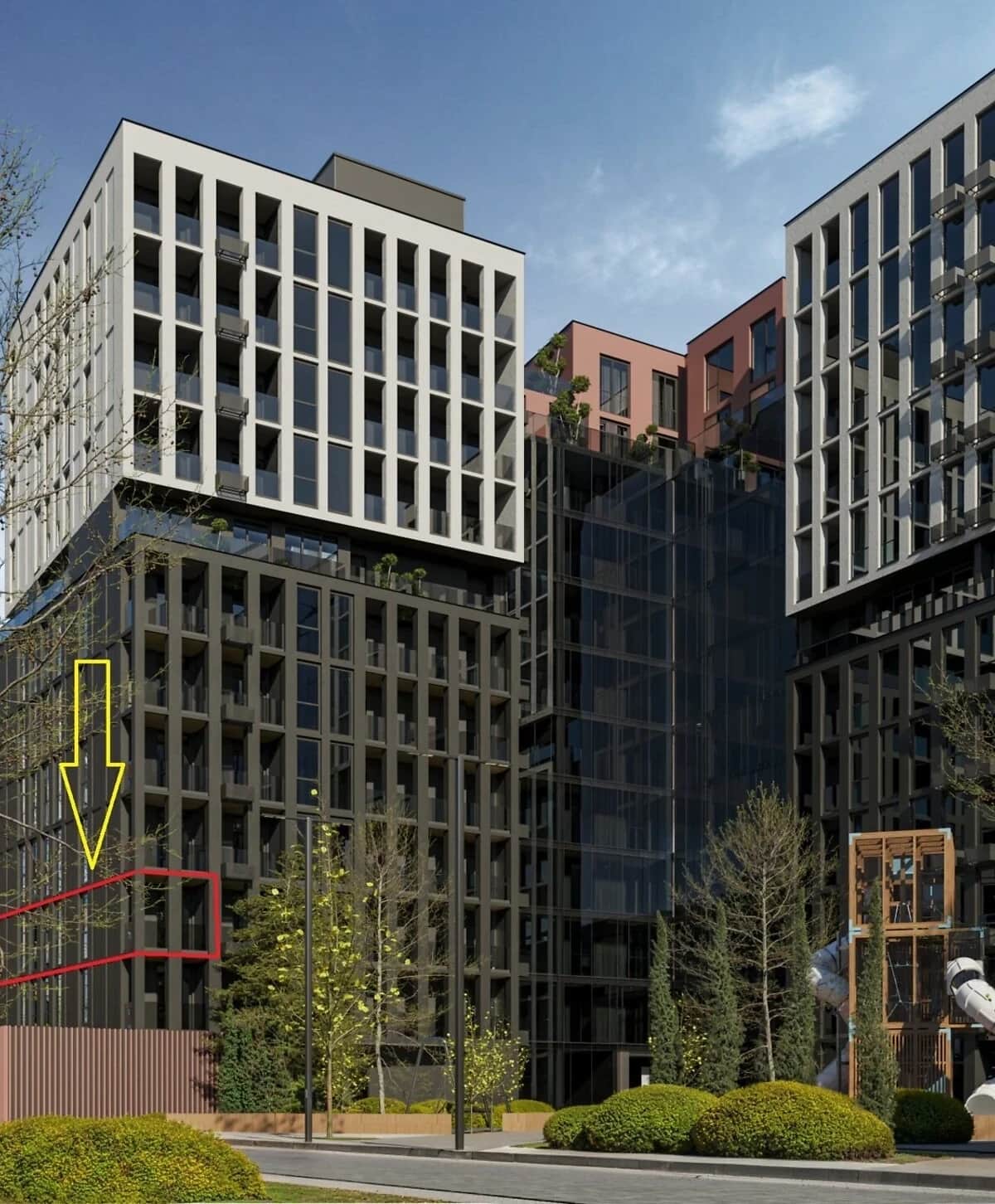 2-кімнатна квартира, Новий: кухня-студія, здача в 2027 - фото 2