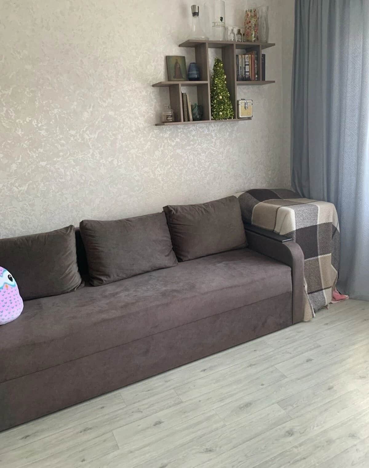 1-кімнатна квартира, Тополя-3: євроремонт, бойлер - фото 1