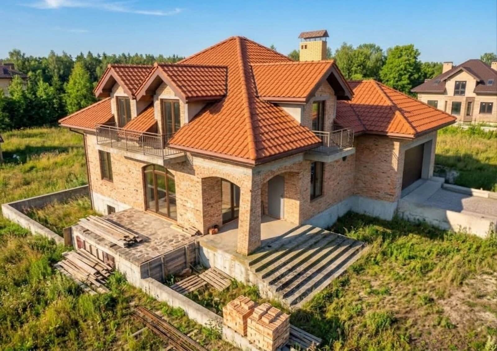 Будинок, Гореничі: 10.2 сотки, гараж із підвалом, свердловина - фото 1