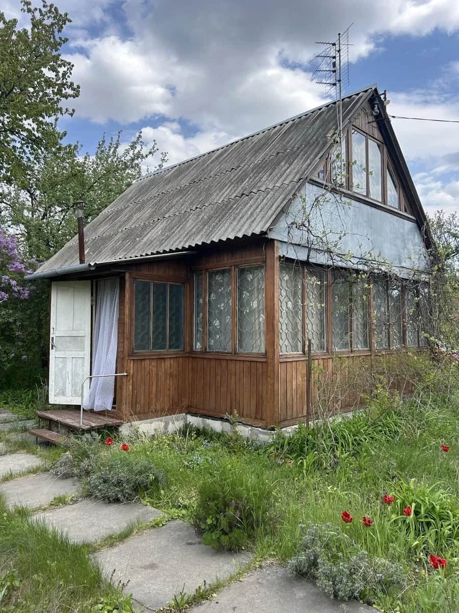 Дача, Глеваха: 6 соток, піч-буржуйка, 30 хв до станції - фото 1