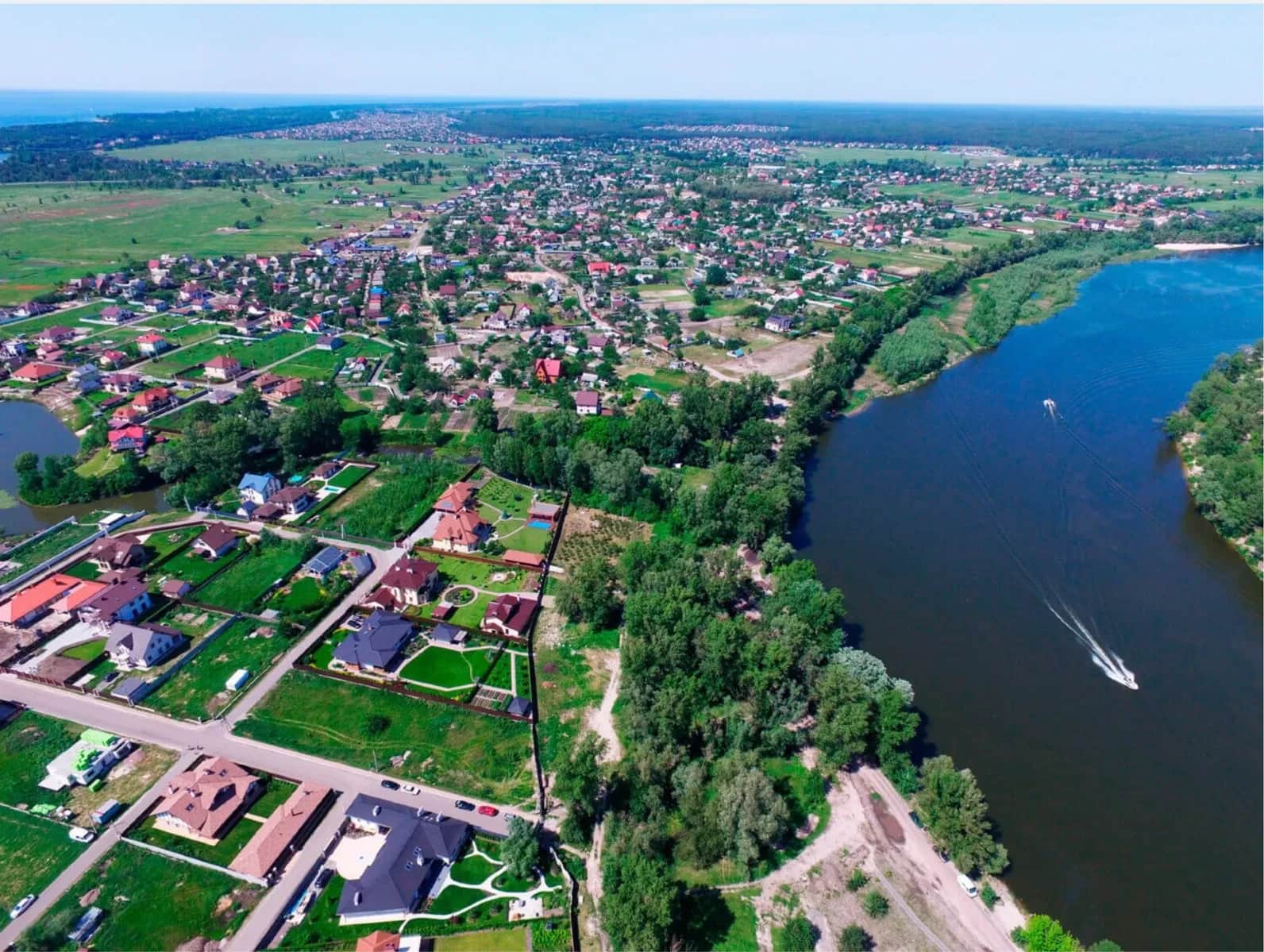 Ділянка 6,7 соток, Осещина: берег Десни, метро Героїв Дніпра 20 хв - фото 1