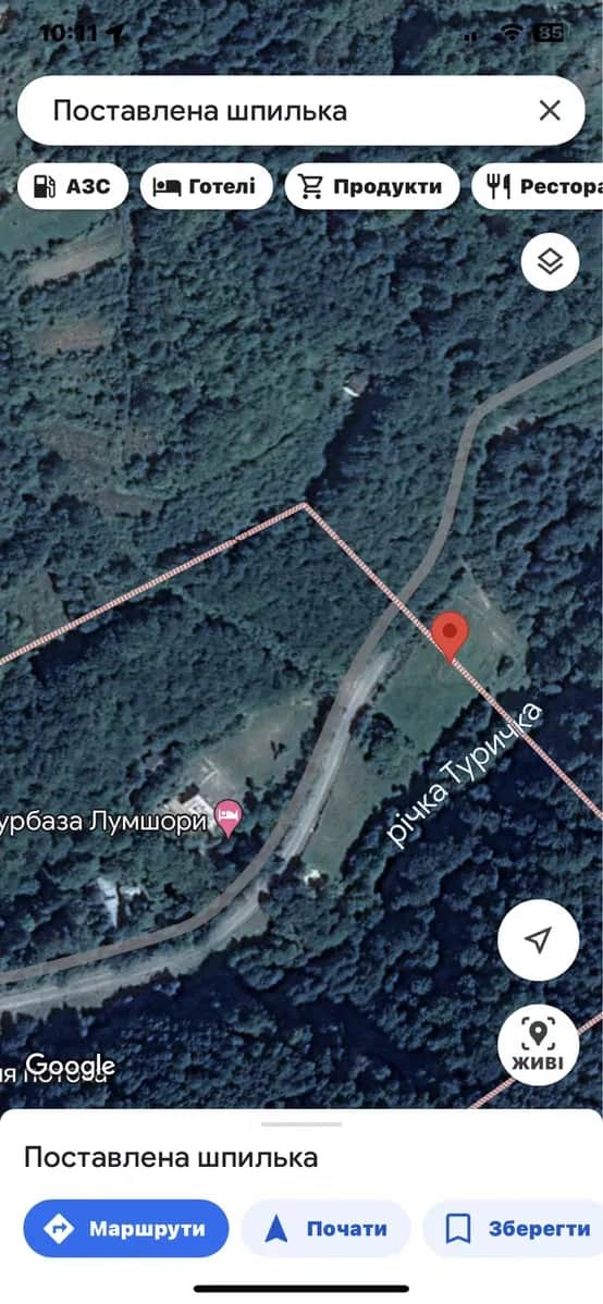 Ділянка 24 соток, Лумшори: біля річки, комунікації, сірководень - фото 2