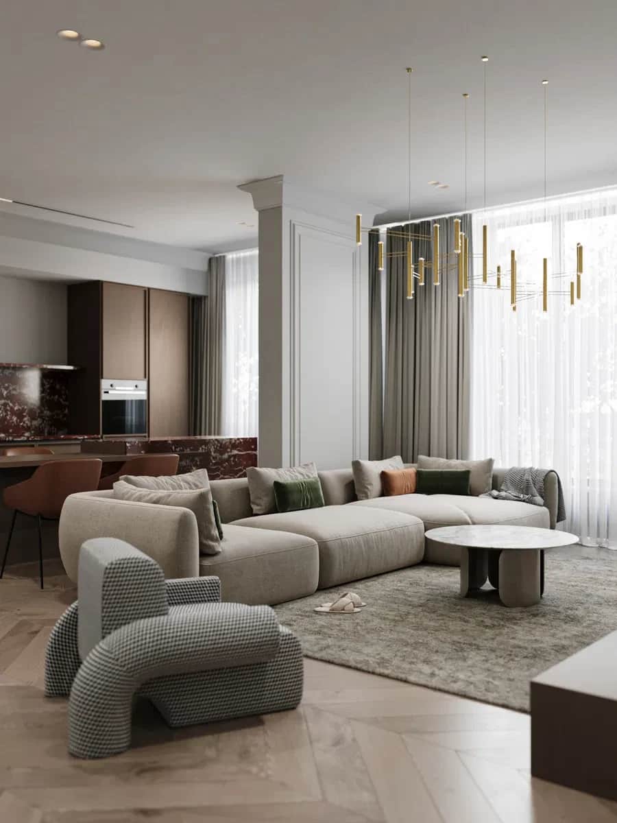 3-кімнатна квартира у ЖК Edelweiss House: дизайнерський проєкт - фото 1