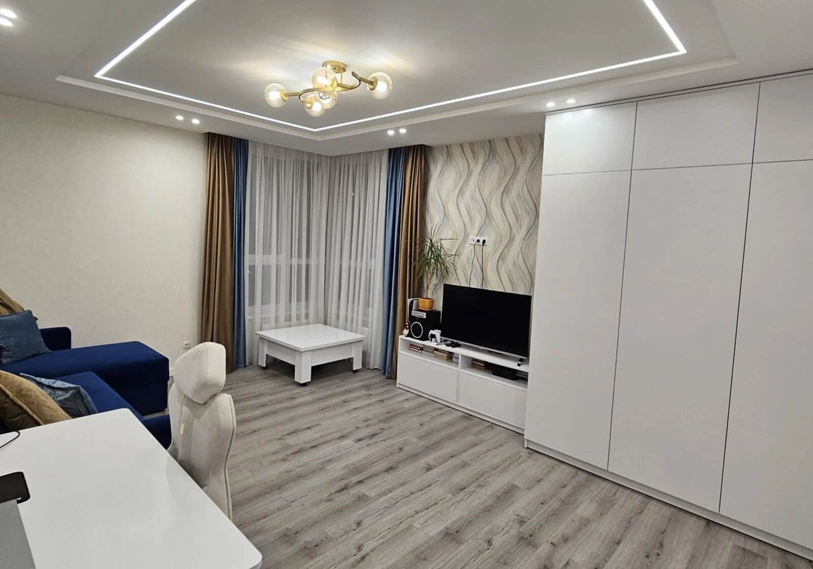 3-кімнатна квартира, Подільський: дизайнерський ремонт, укриття - фото 1
