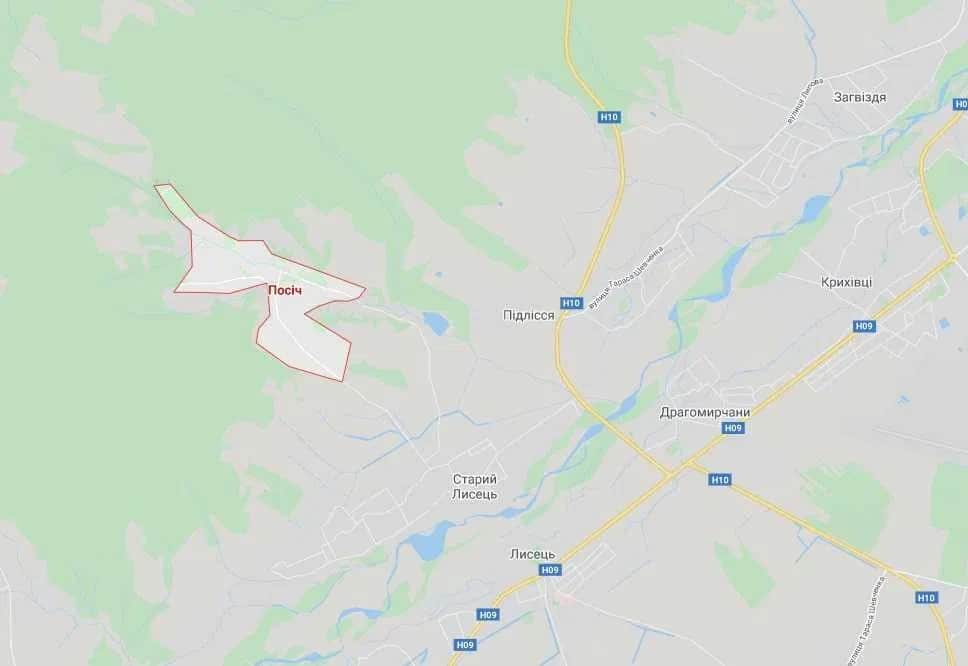 Ділянка 60.50 соток, Посіч: під житлову забудову, 10 км від Івано-Франківська - фото 2