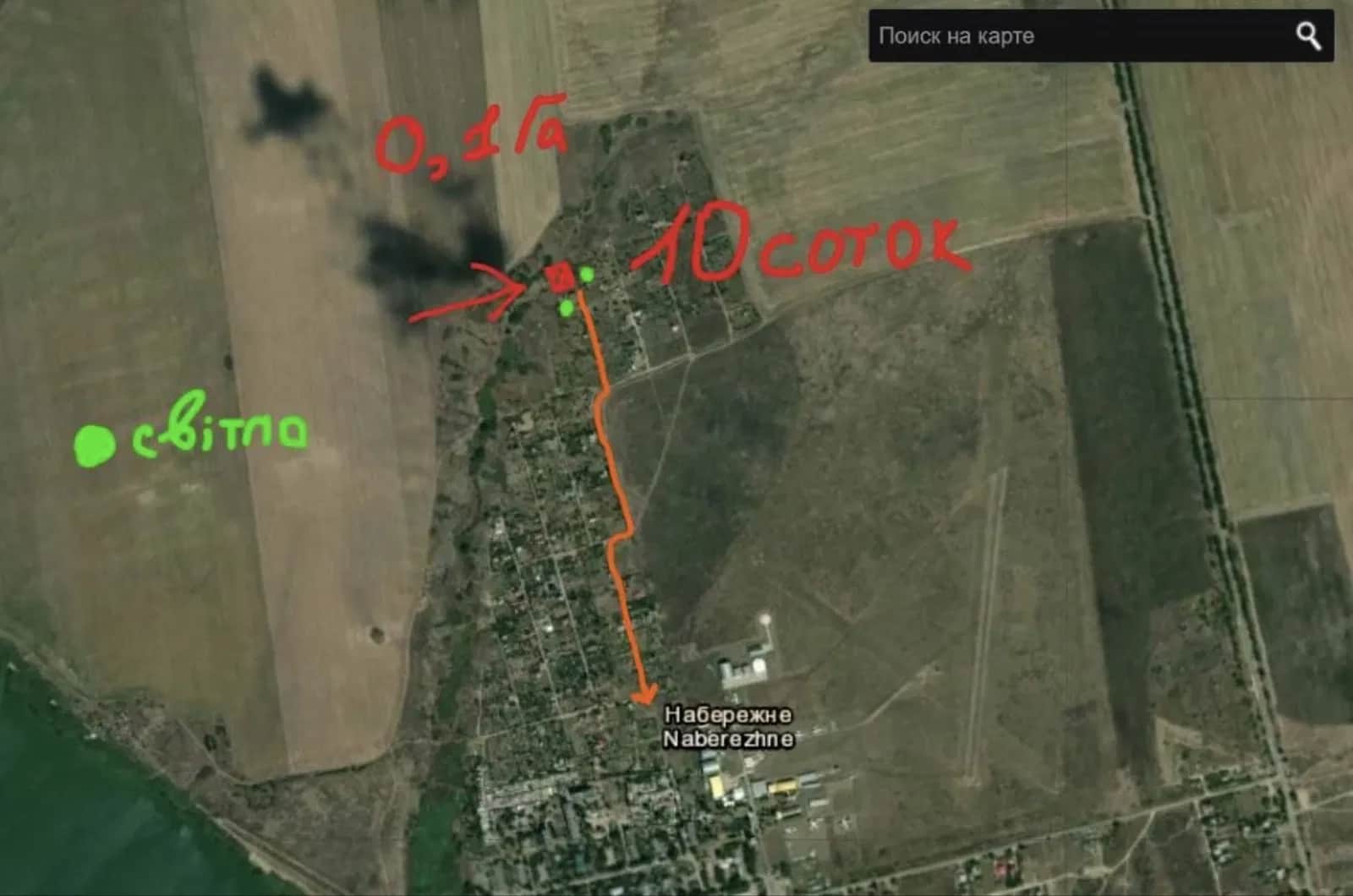 Ділянка 10 соток, Набережне: до 5 км від Одеси, можливість обміну - фото 2