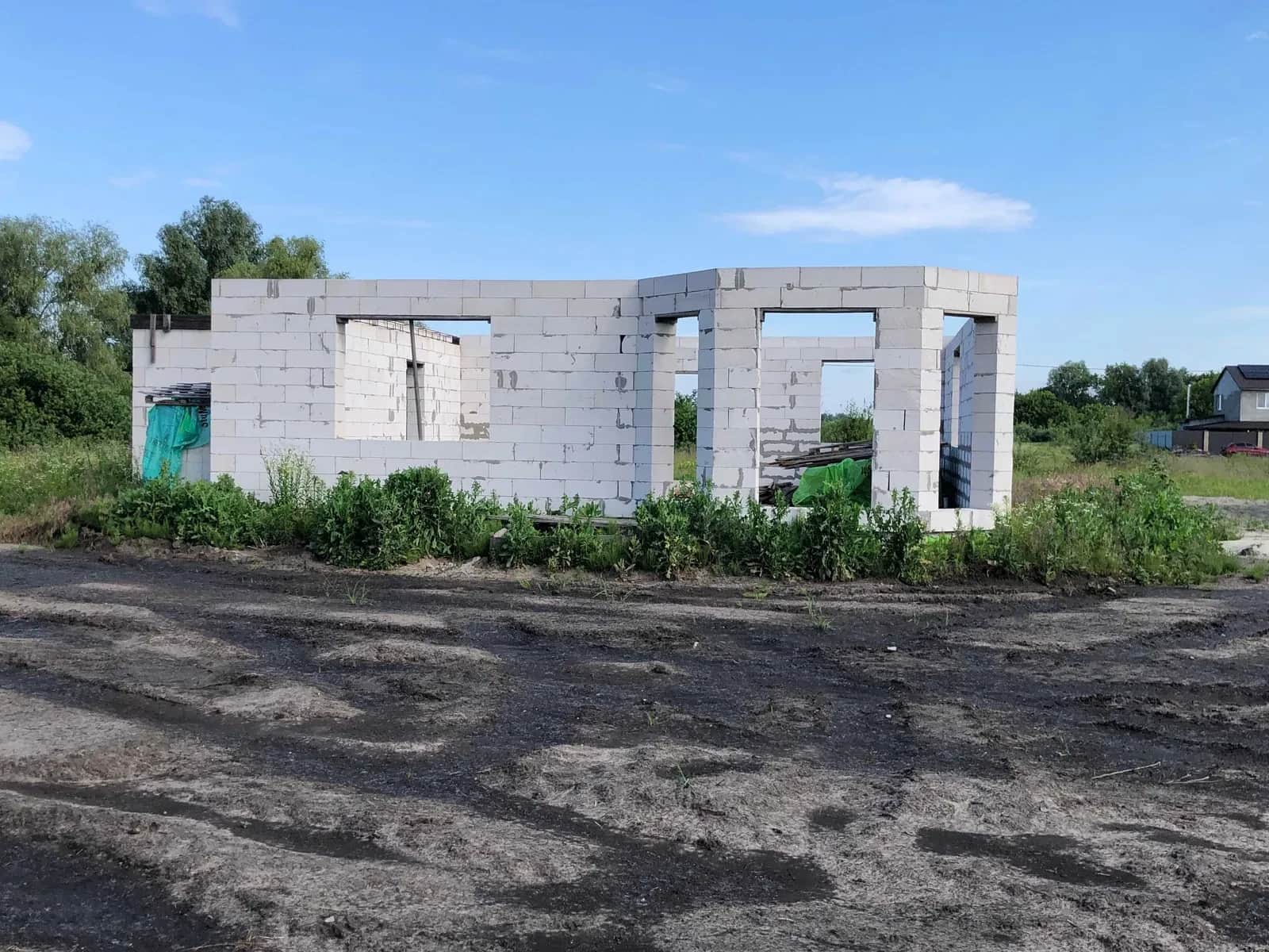 Будинок, Пухівка: 8 соток, етап будівництва, 20 км до метро Лісова - фото 1