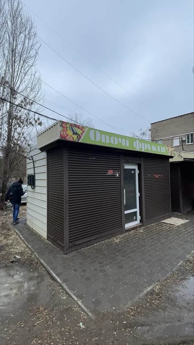 Кіоск, Заводський: прохідна точка, ролети, світло та електроживлення - фото 1