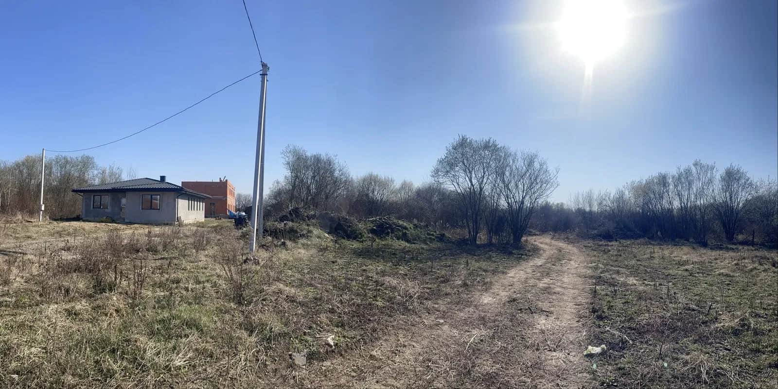 Ділянка 22 соток, Сторожниця: до асфальту 80 м, електрика 15 м - фото 2