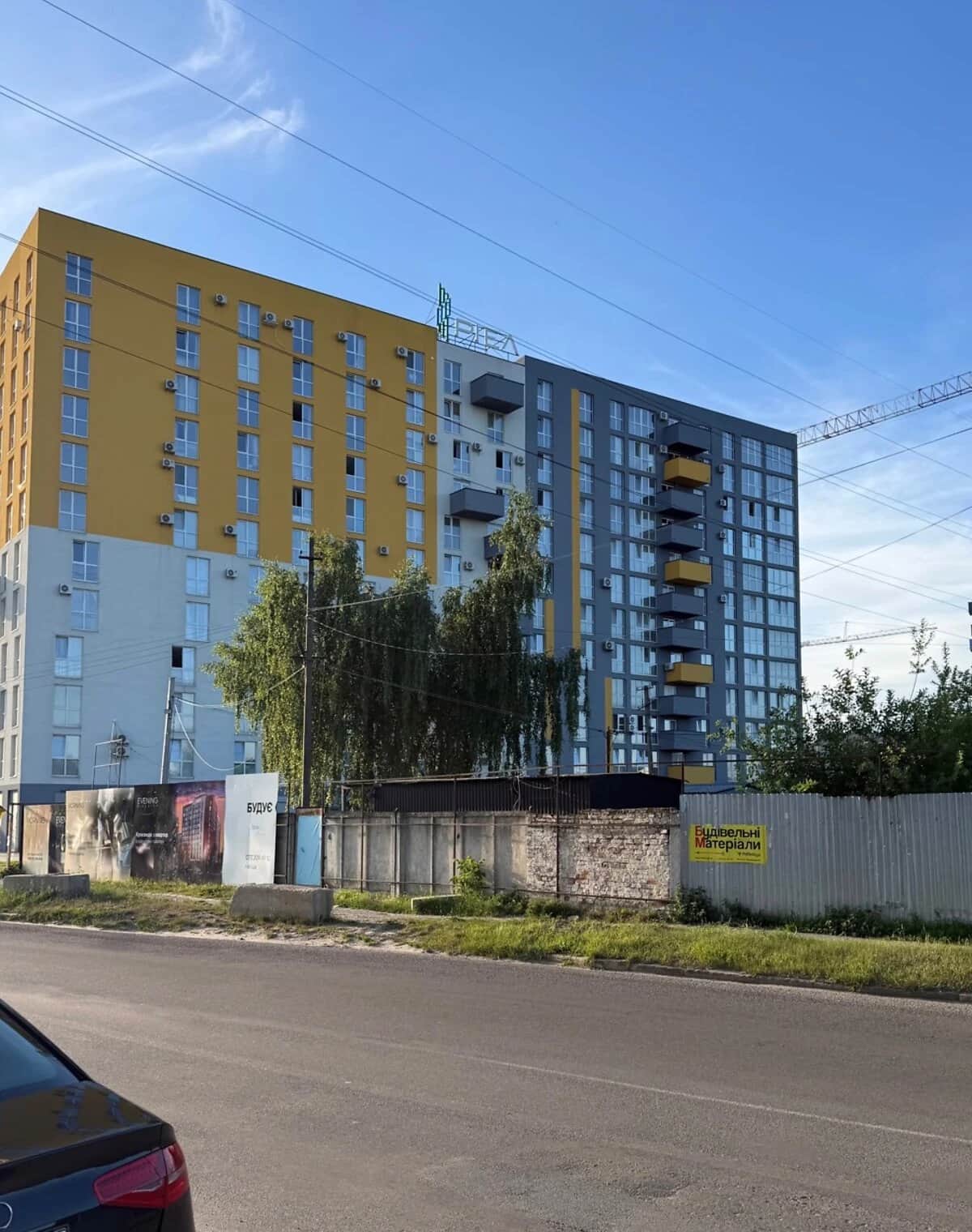 1-кімнатна квартира, Левандівка: кухня-студія, панорамні вікна - фото 2