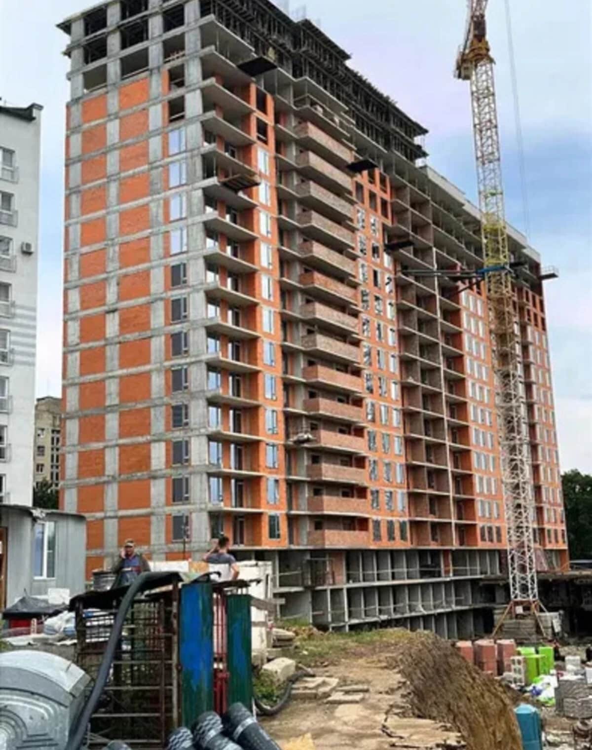 2-кімнатна квартира, Івано-Франківськ: новобудова, цегляні стіни - фото 1