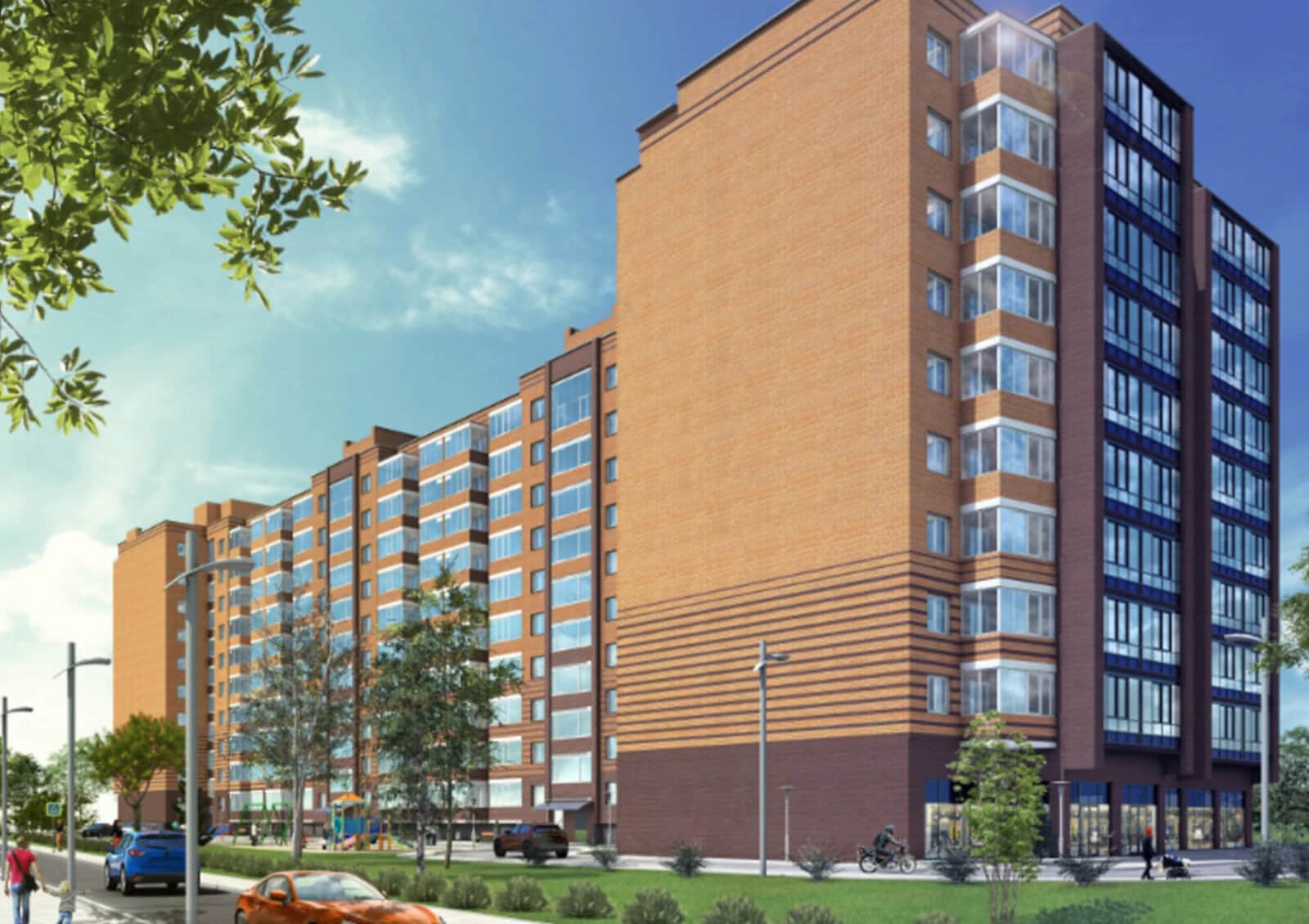1-кімнатна квартира, Щербані: панорамні вікна, новобудова - фото 1