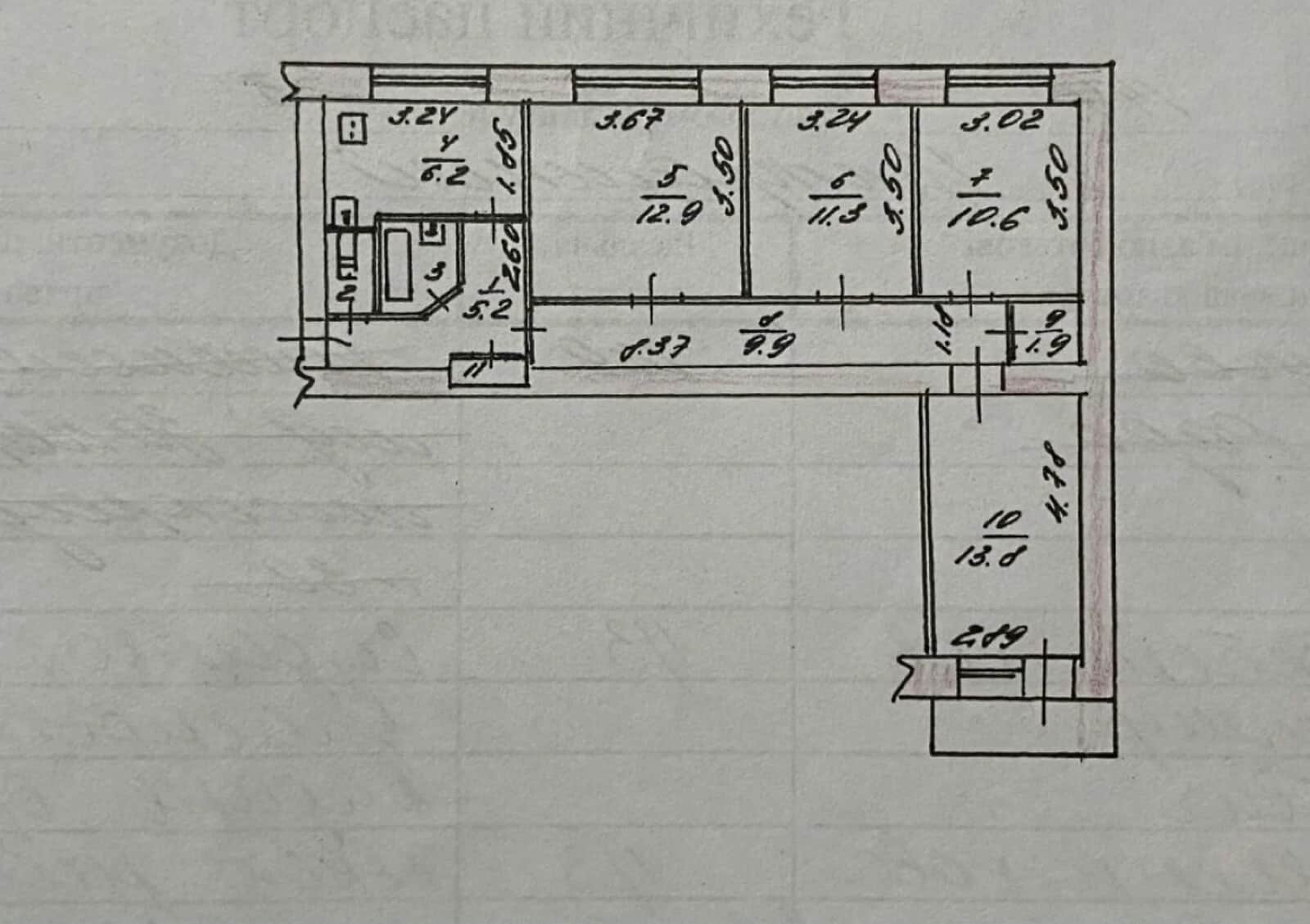 4-кімнатна квартира, Вознесенівський: єВідновлення, тепло без світла - фото 1