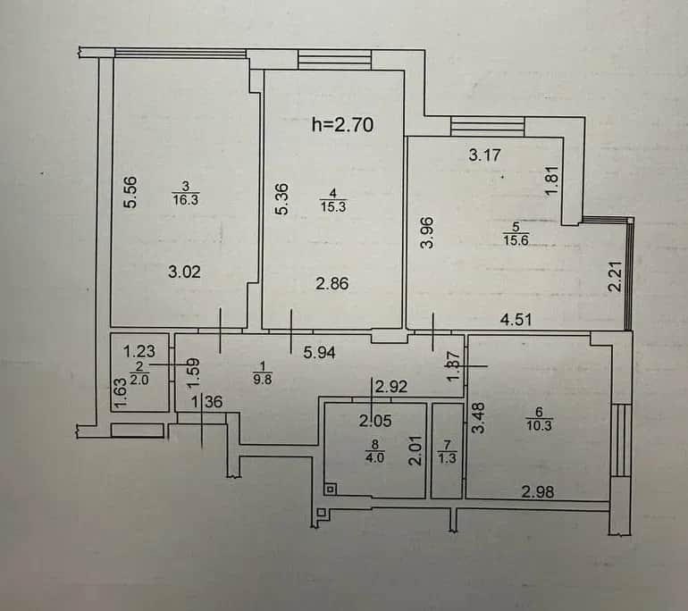 3-кімнатна квартира у ЖК Центральний 2: власна котельня, підземний паркінг - фото 1