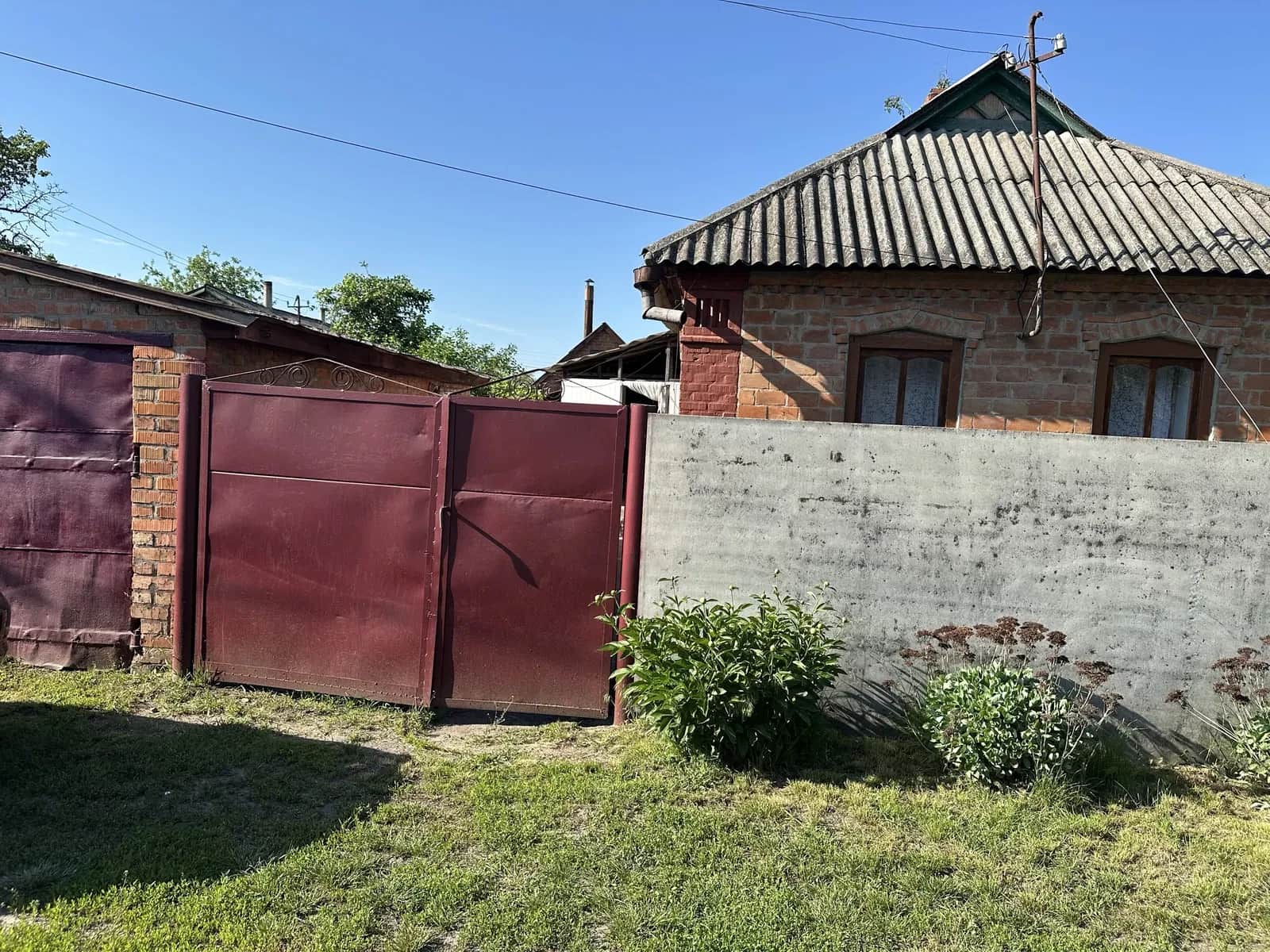 Будинок, Засулля: цегляний гараж, 6 соток, єОселя - фото 1