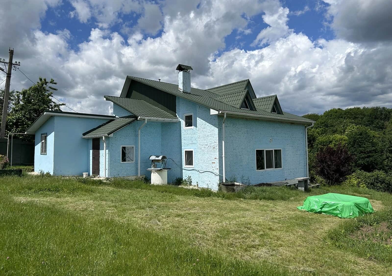 Будинок, Горбанівка: мансарда, тераса, гараж із підвалом - фото 1