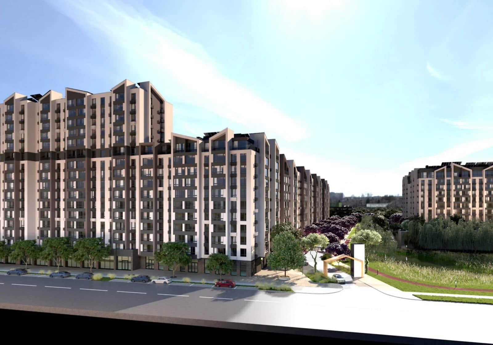 1-кімнатна квартира, Виставка: здача в 2027, сонячні батареї, озеро - фото 1