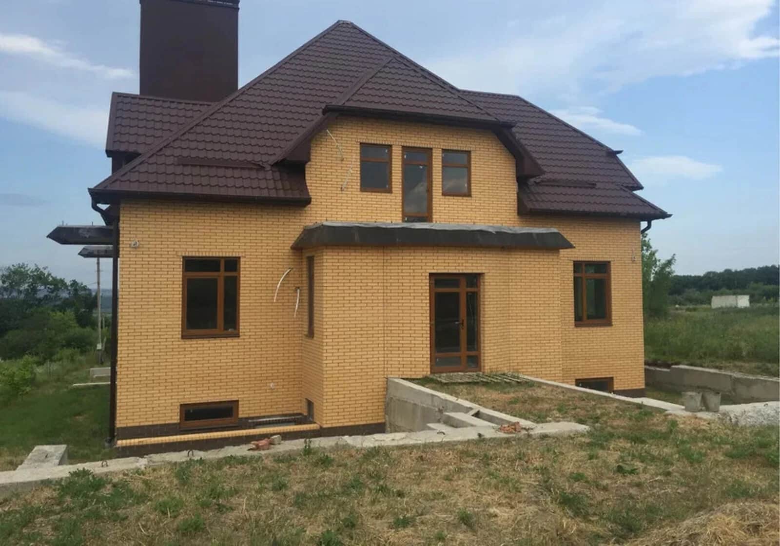 Будинок, Бабаї: 3 поверхи, 12 соток, газобетон - фото 2