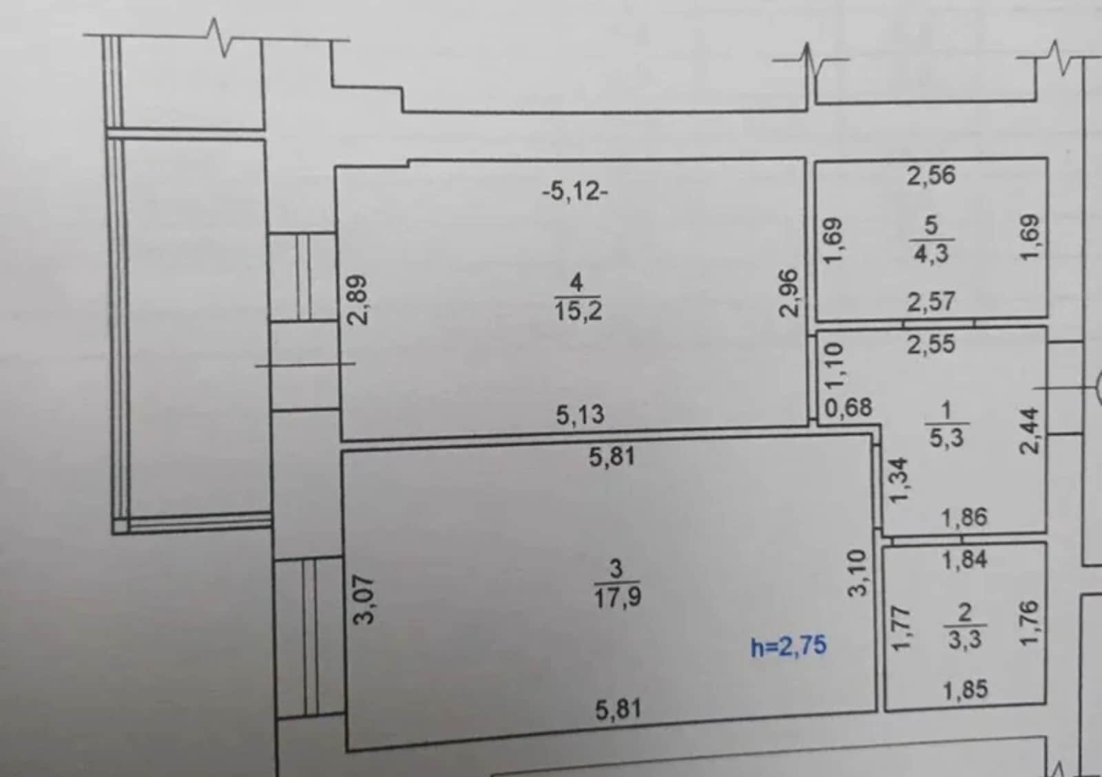 1-кімнатна квартира, Великотирнівська: здача у 2026 - фото 2