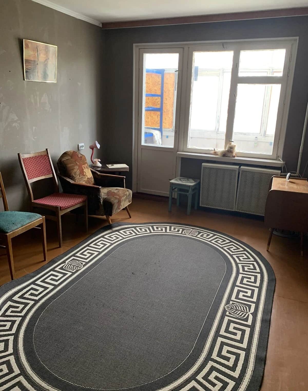 2-кімнатна квартира, Деснянський: косметичний ремонт, укриття - фото 1