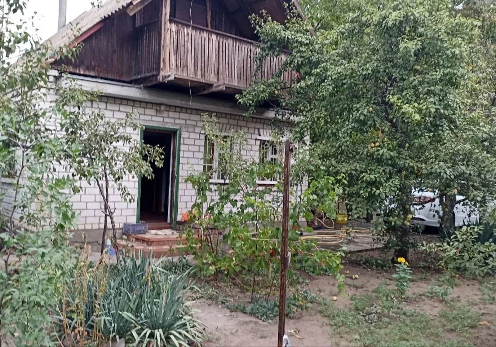 Дача, Баловне: веранда, ділянка 603 м² - фото 1