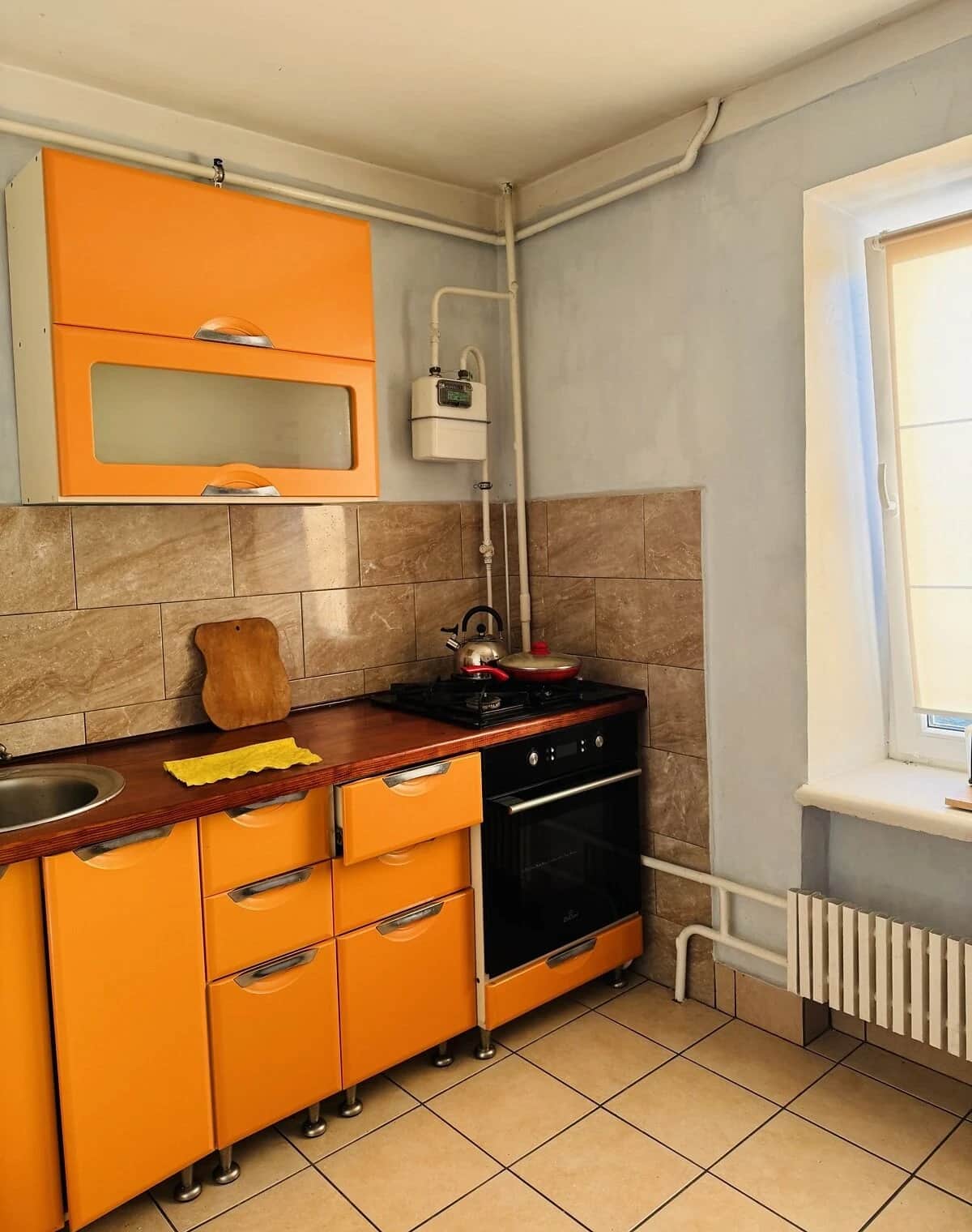 1-кімнатна квартира, Славута: бойлер, внутрішній двір - фото 1