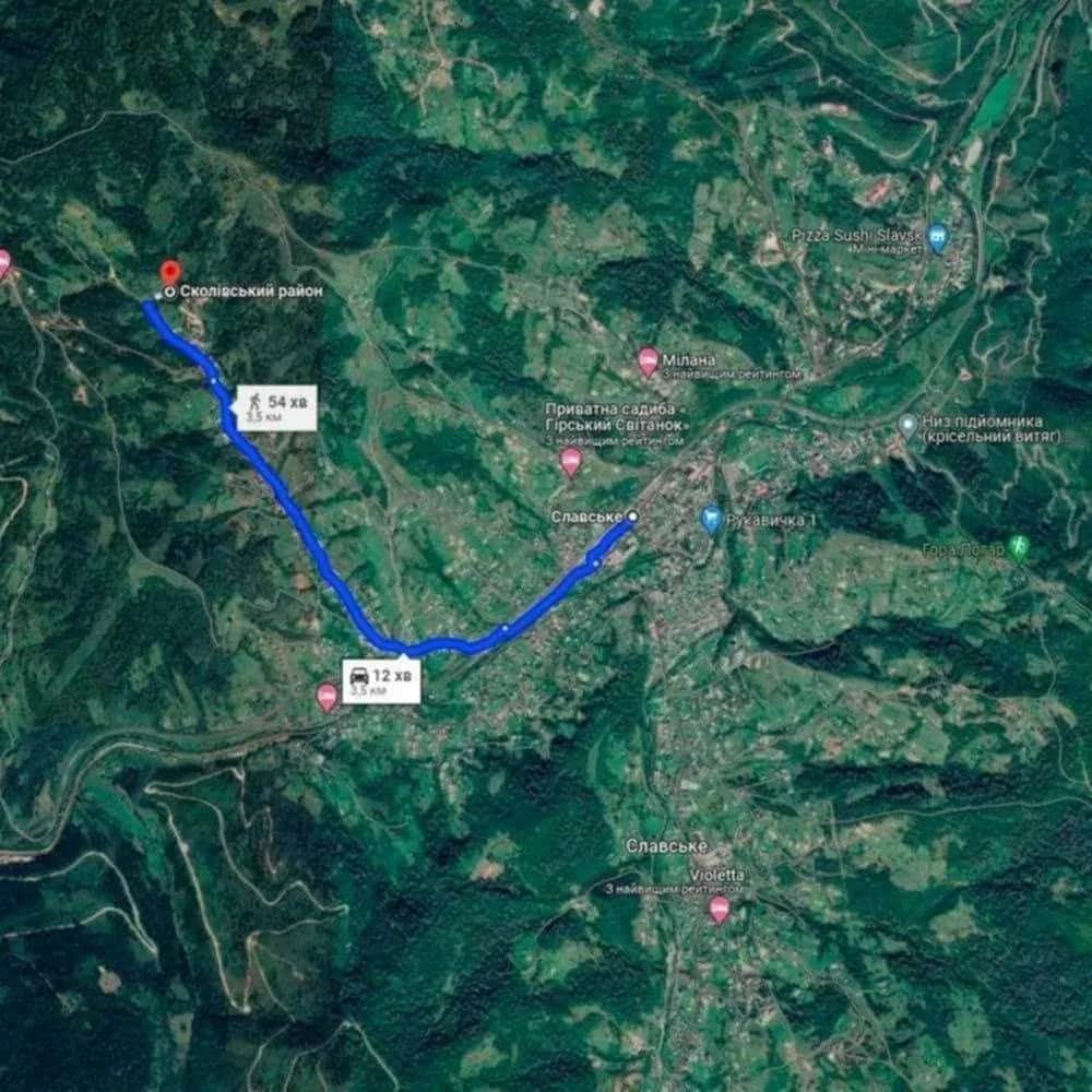 Ділянка 120 соток, Славське: гора Тростян, готовий проєкт - фото 2