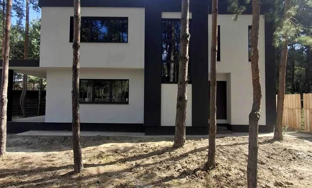 Будинок, Боярка: близько 30 сосен, крита тераса 19 м², монолітний каркас - фото 1