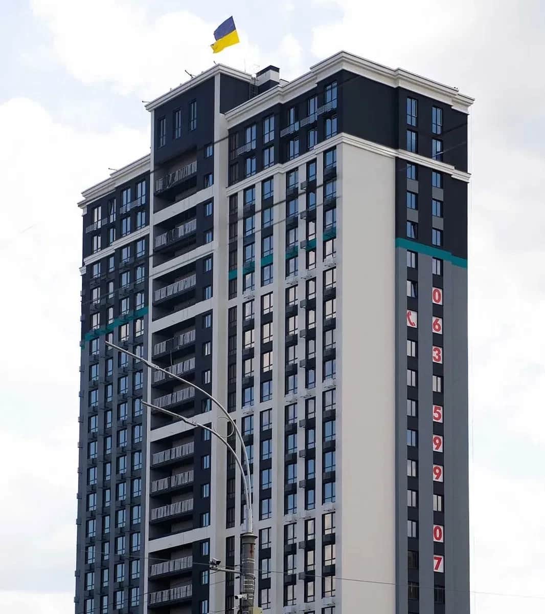 1-кімнатна квартира у ЖК Hello house: вільне планування, паркінг - фото 1