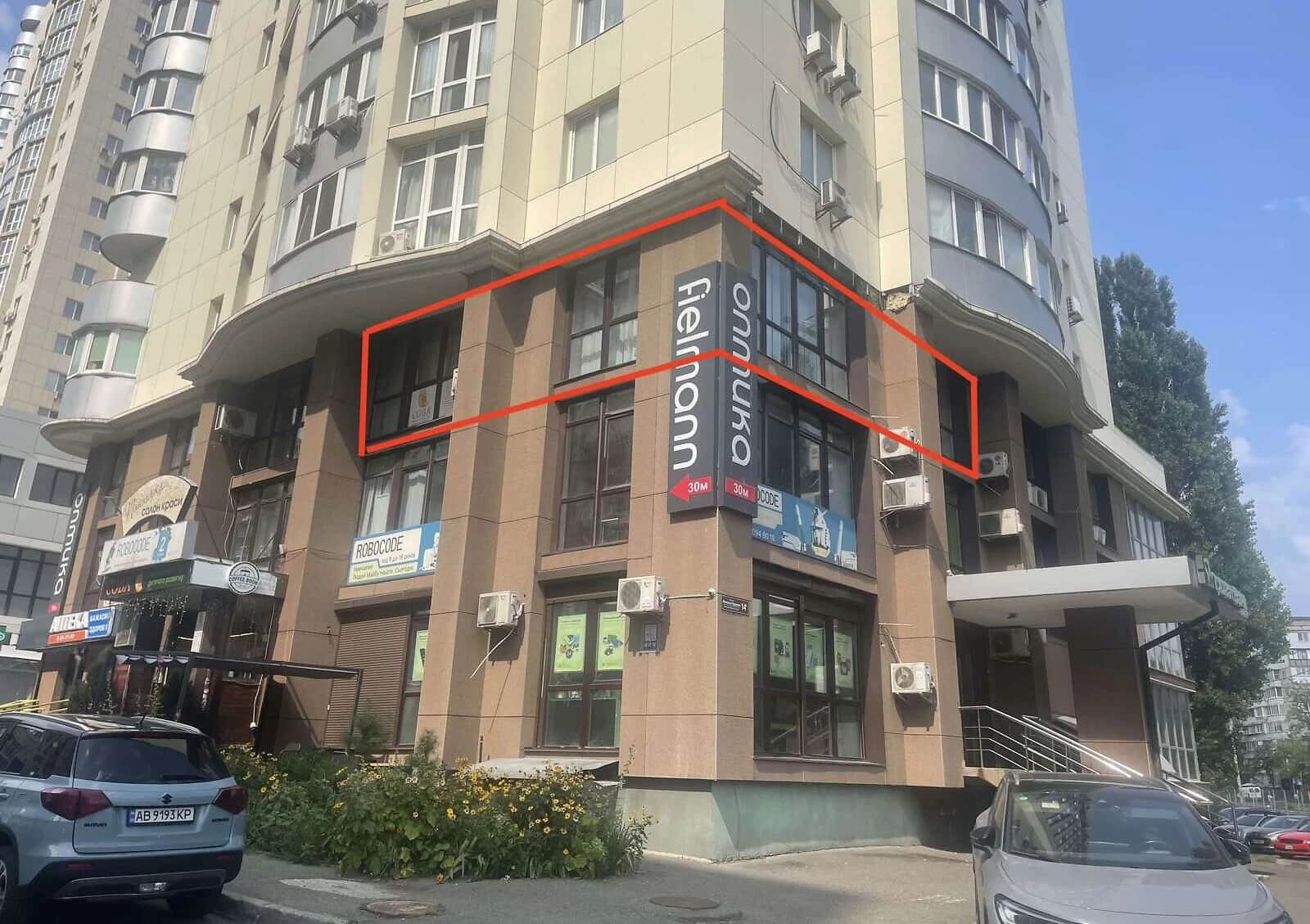 Офіс, Борщагівка: 3 приміщення, 3 поверх з 3 - фото 1