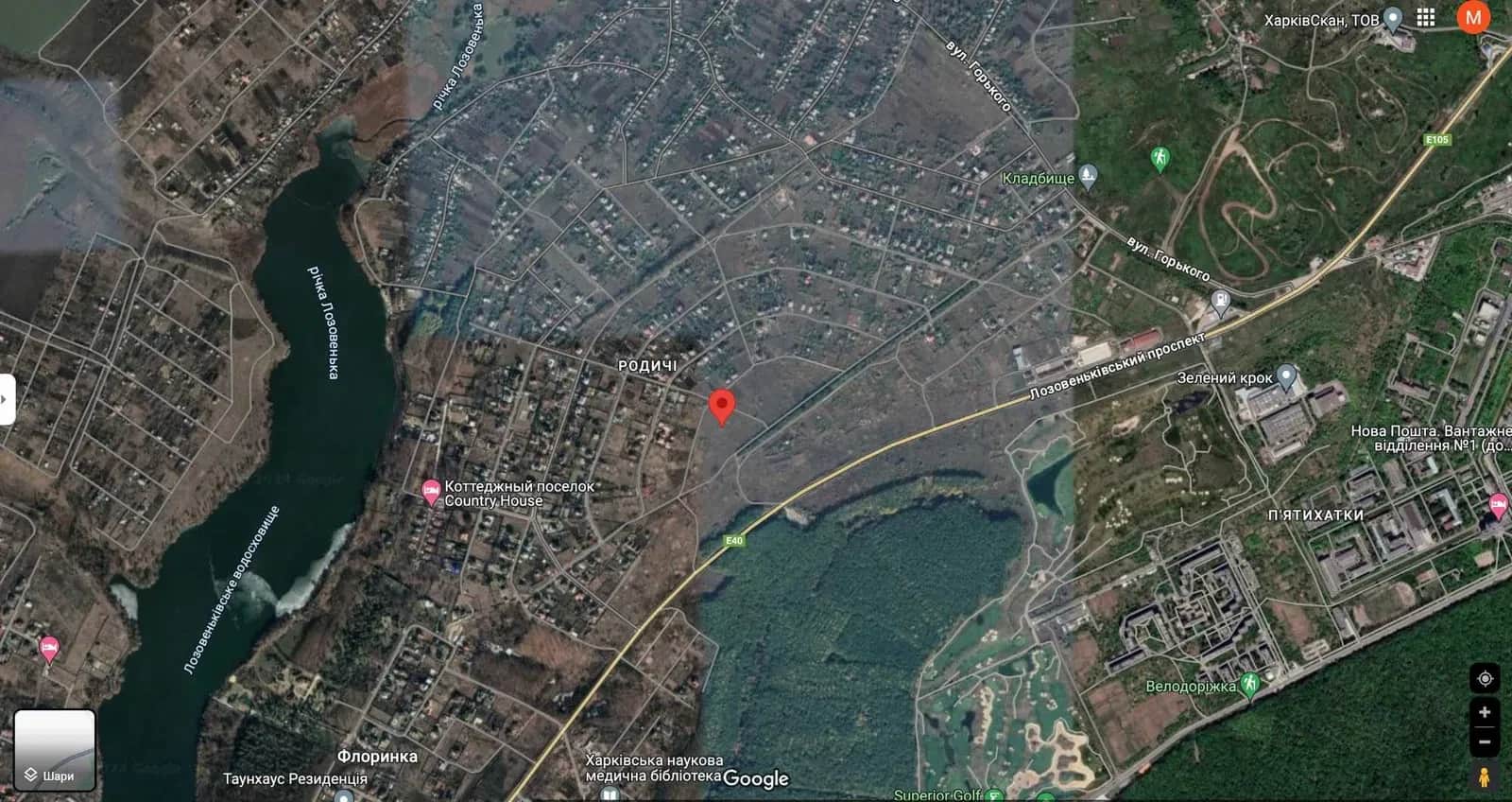 Ділянка 10 соток, Родичі: прямокутна, рекреаційного призначення - фото 1