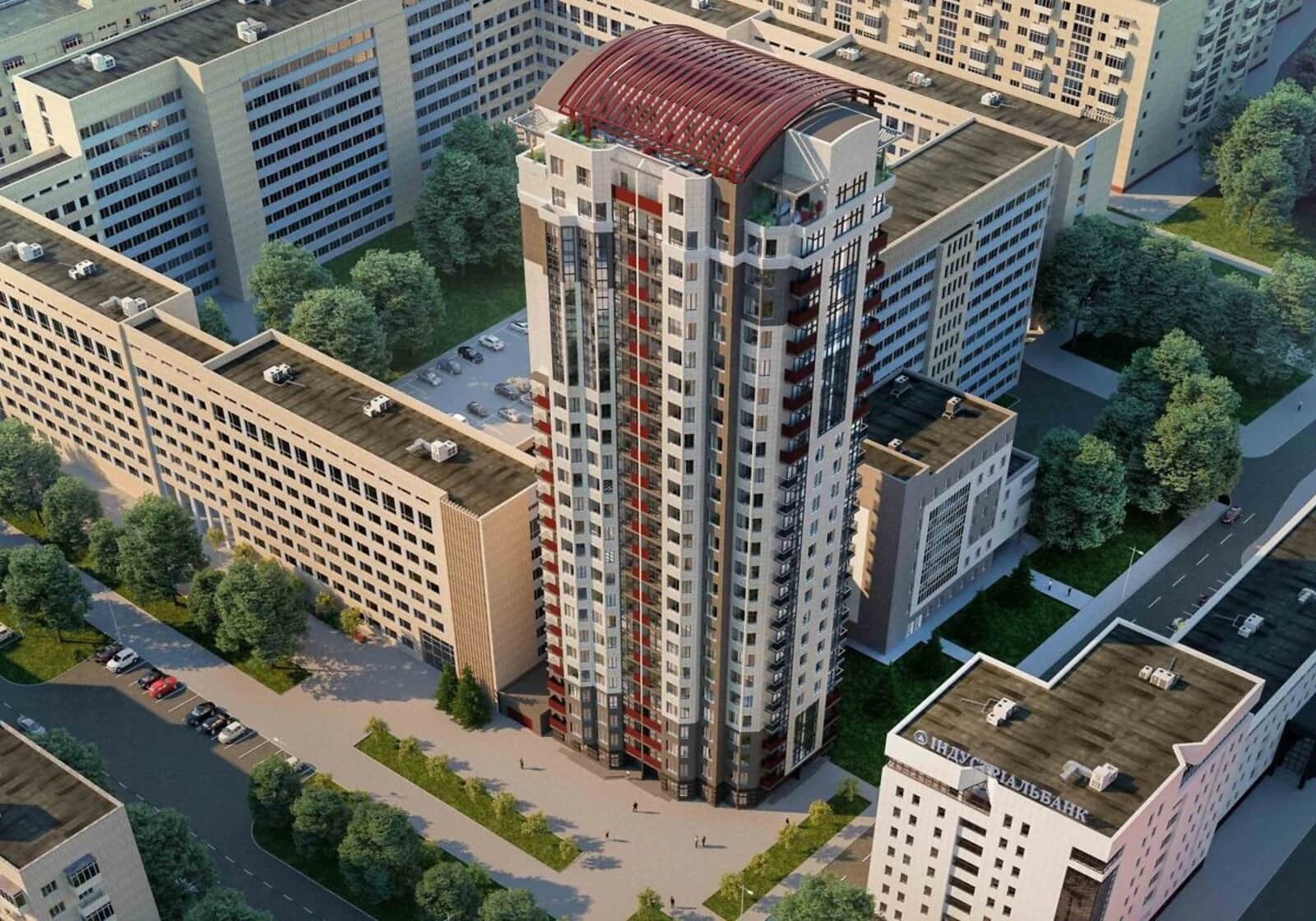 2-кімнатна квартира, Печерськ: багаторівнева, новобудова - фото 1