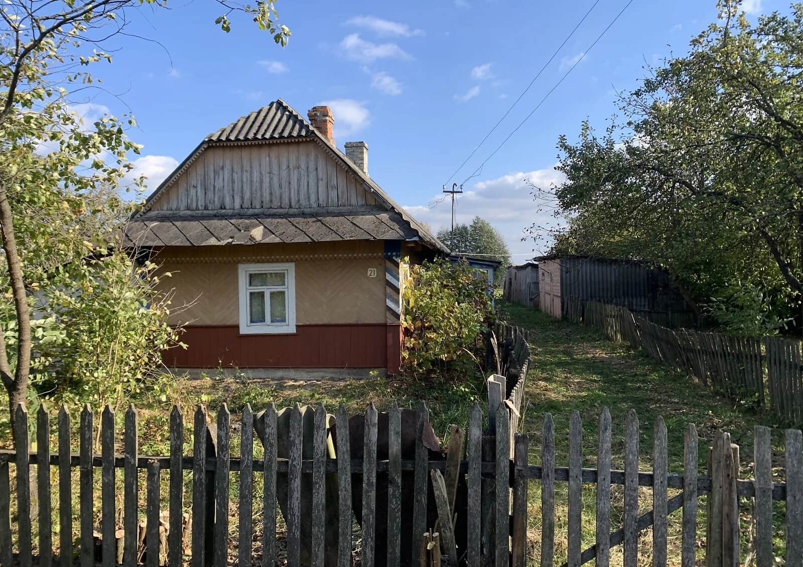 Будинок, Хотешів: ділянка 50 соток, 2 спальні, стіни зі зрубу - фото 1