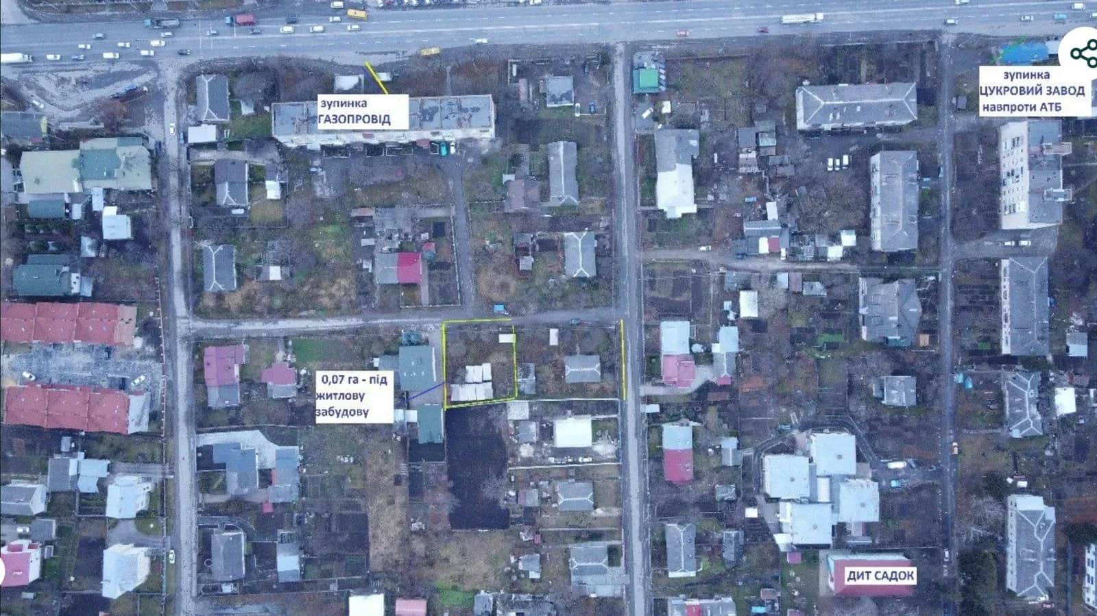 Ділянка 7 соток, Тернопіль: правильна форма, вода та каналізація - фото 2