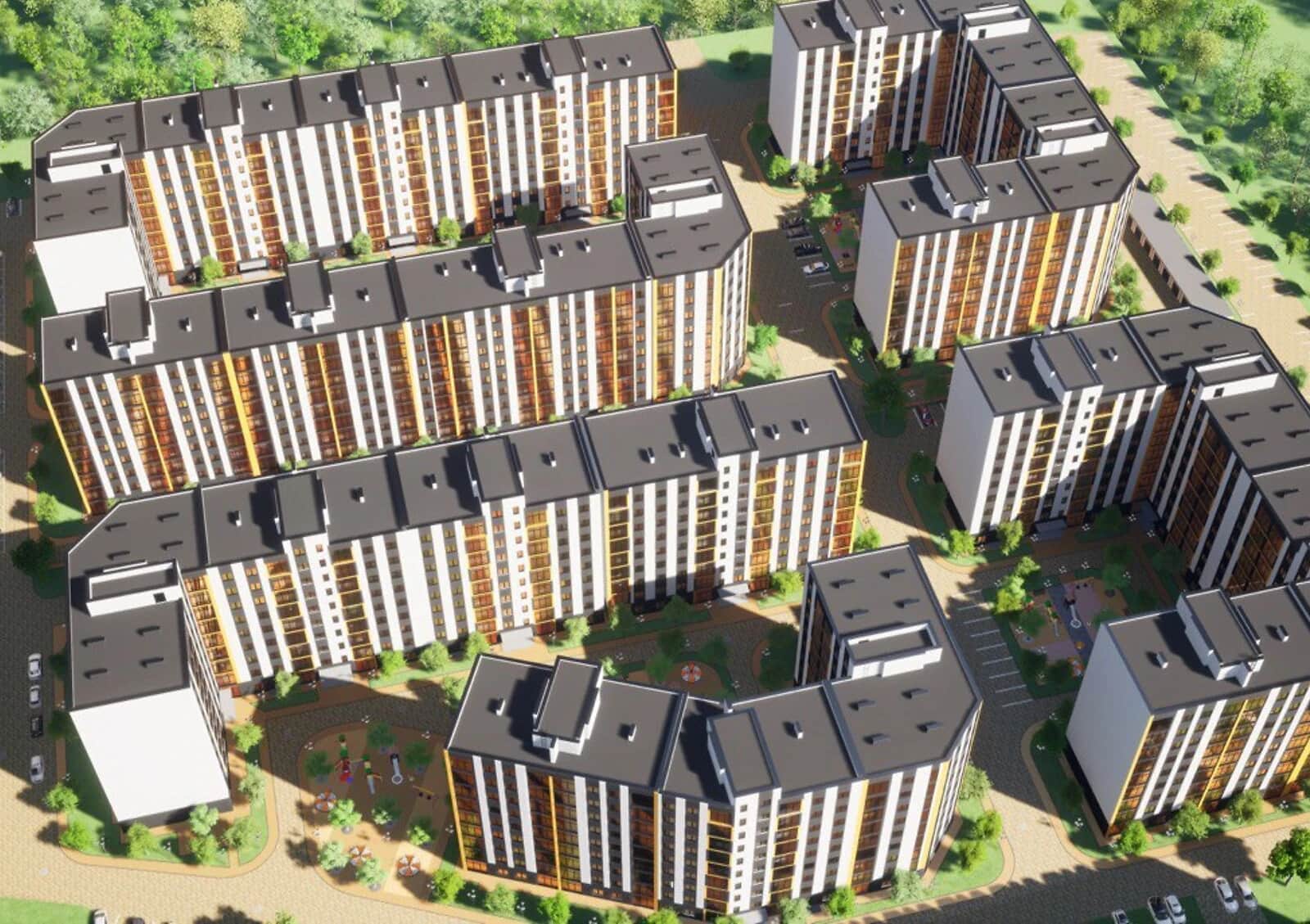 1-кімнатна квартира, Барське шосе: новобудова, здача в 2027 - фото 1
