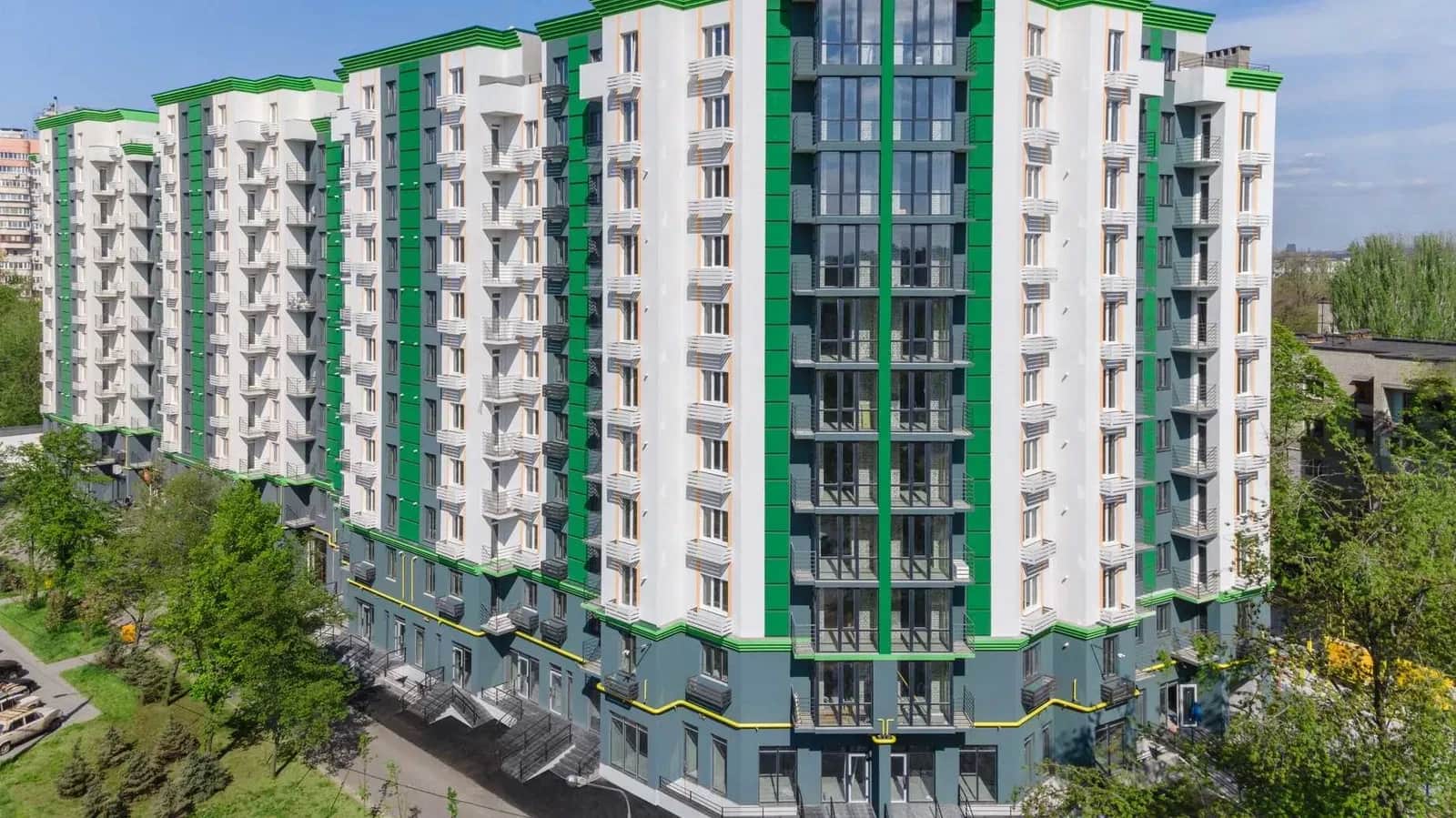 3-кімнатна квартира у ЖК Comfort City: дворівнева, вид на Дніпро - фото 1