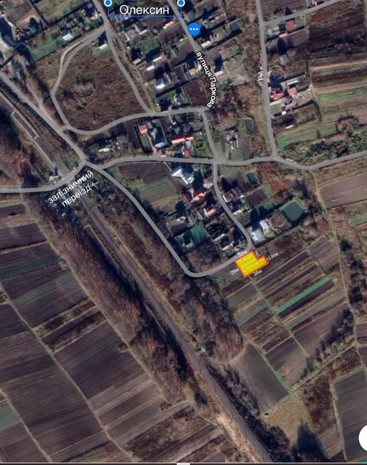 Ділянка 10.13 сотки, Великий Олексин: під житлову забудову, чорнозем - фото 2