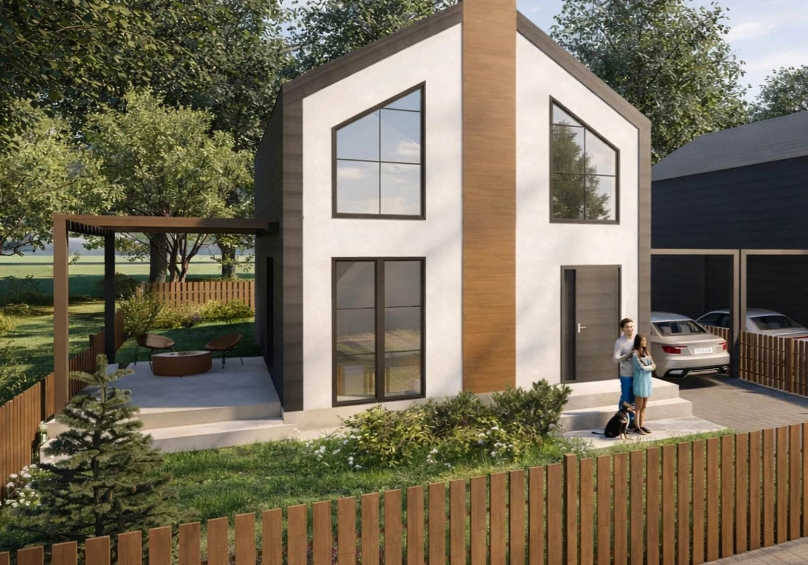 Будинок, Петриків: новобудова, газобетон, 3 спальні - фото 1