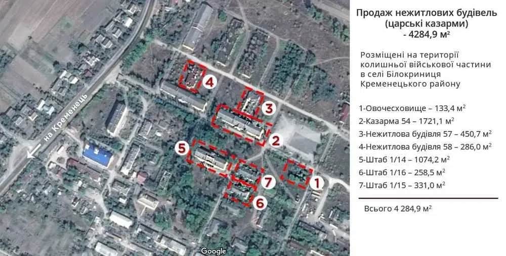 Комплекс «Царські казарми», Білокриниця: 7 будівель, 3 км до Кременця - фото 1