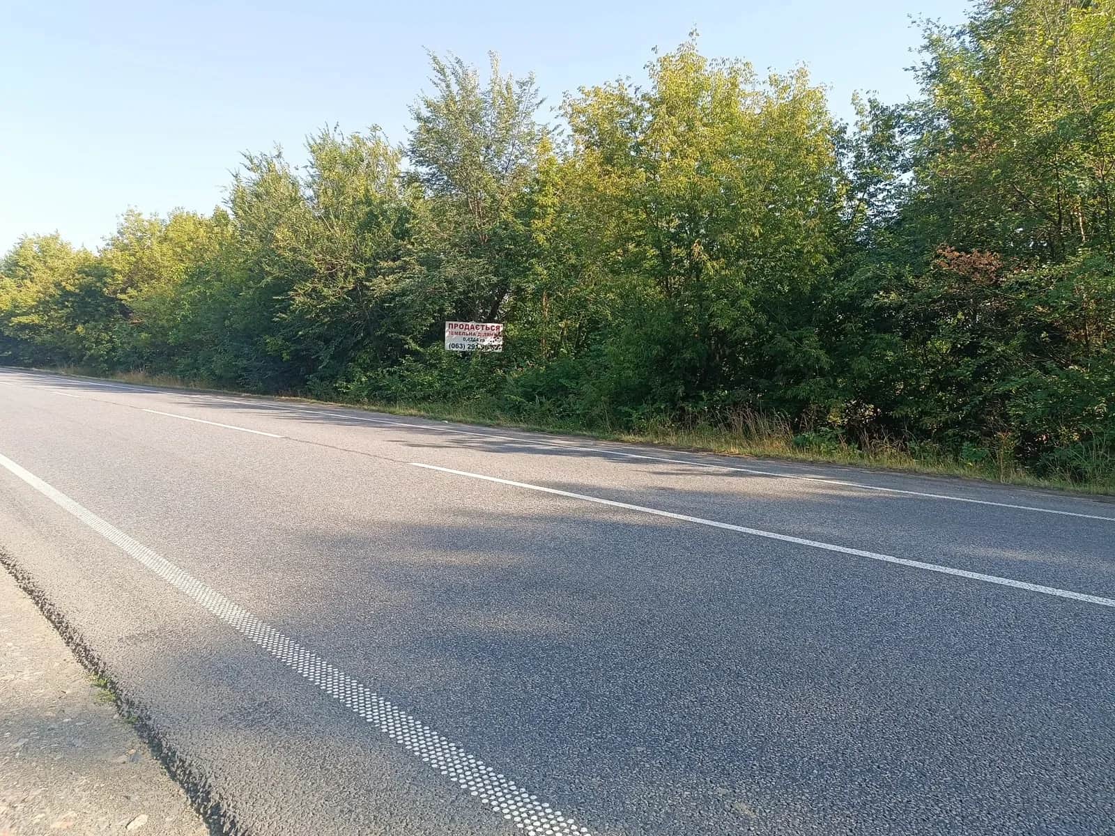 Ділянка 47 соток, Паланка: фасад траси М30, без комунікацій - фото 1