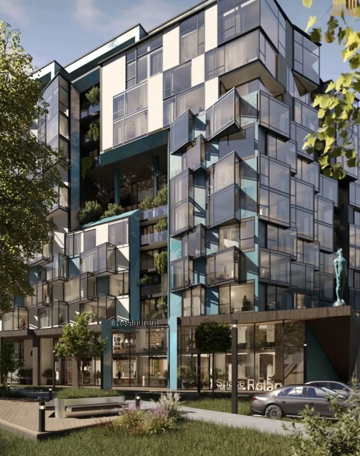 3-кімнатна квартира, Центр: новобудова, здача у 2027 - фото 2