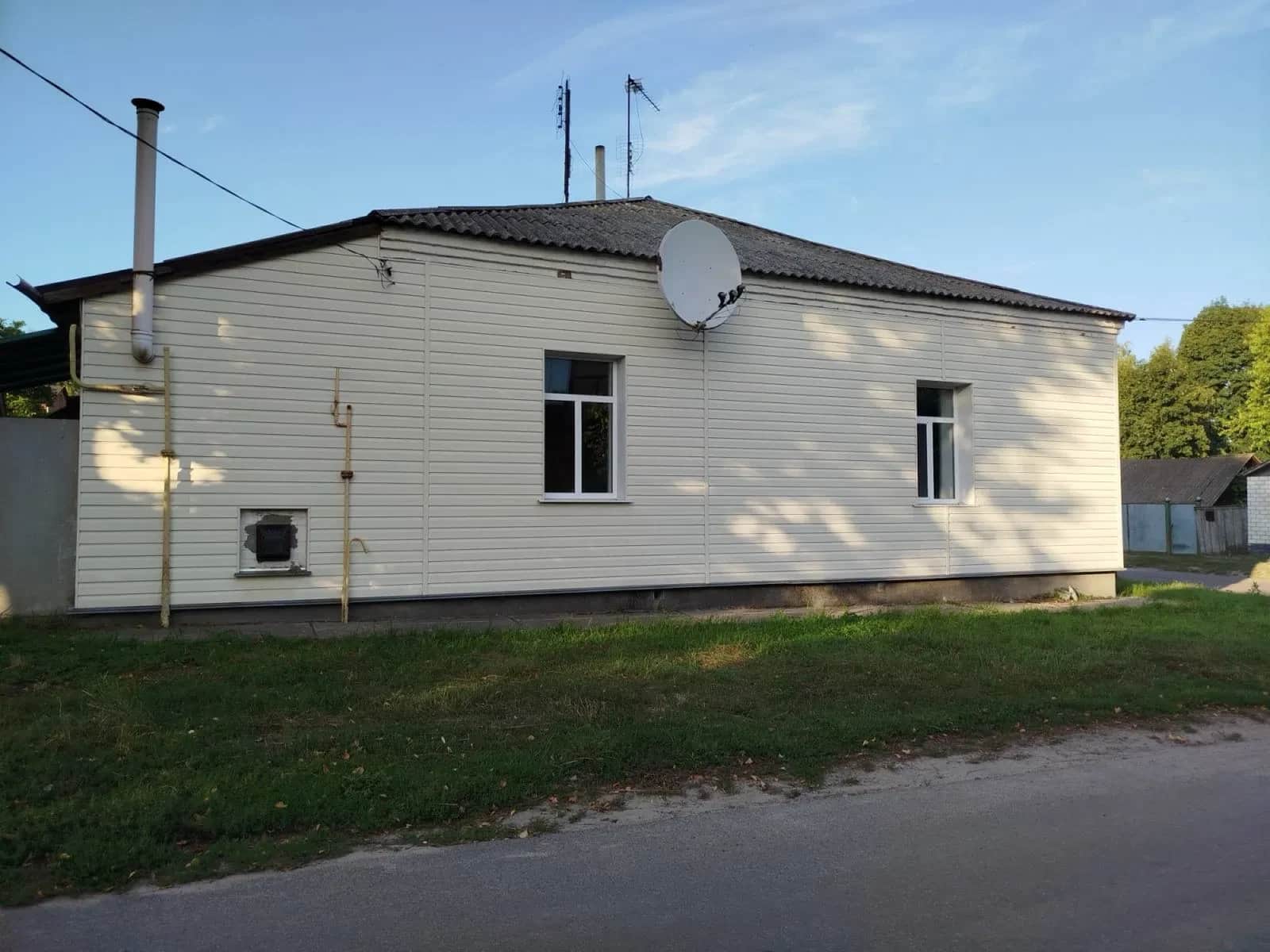 1-кімнатна квартира, Сосниця: газове опалення, двоповерховий гараж, погріб - фото 1