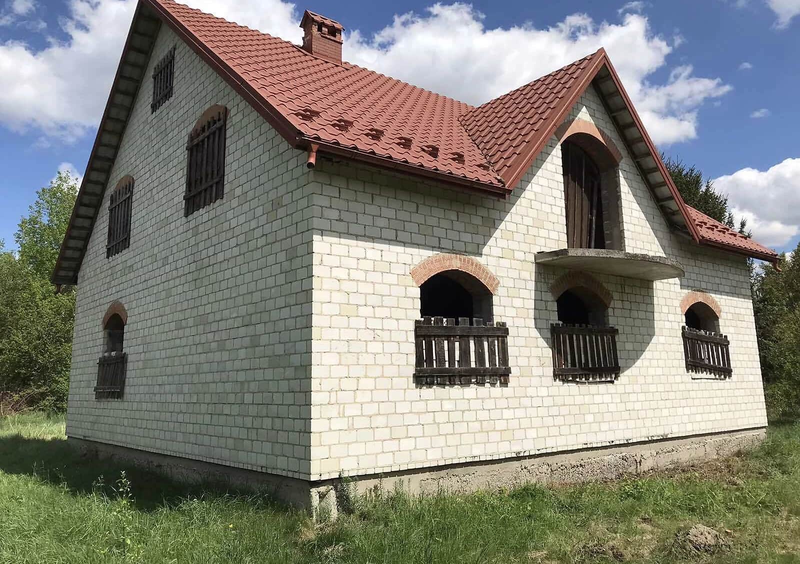 Будинок, Мшана: ділянка 16 соток, 2 поверхи - фото 1