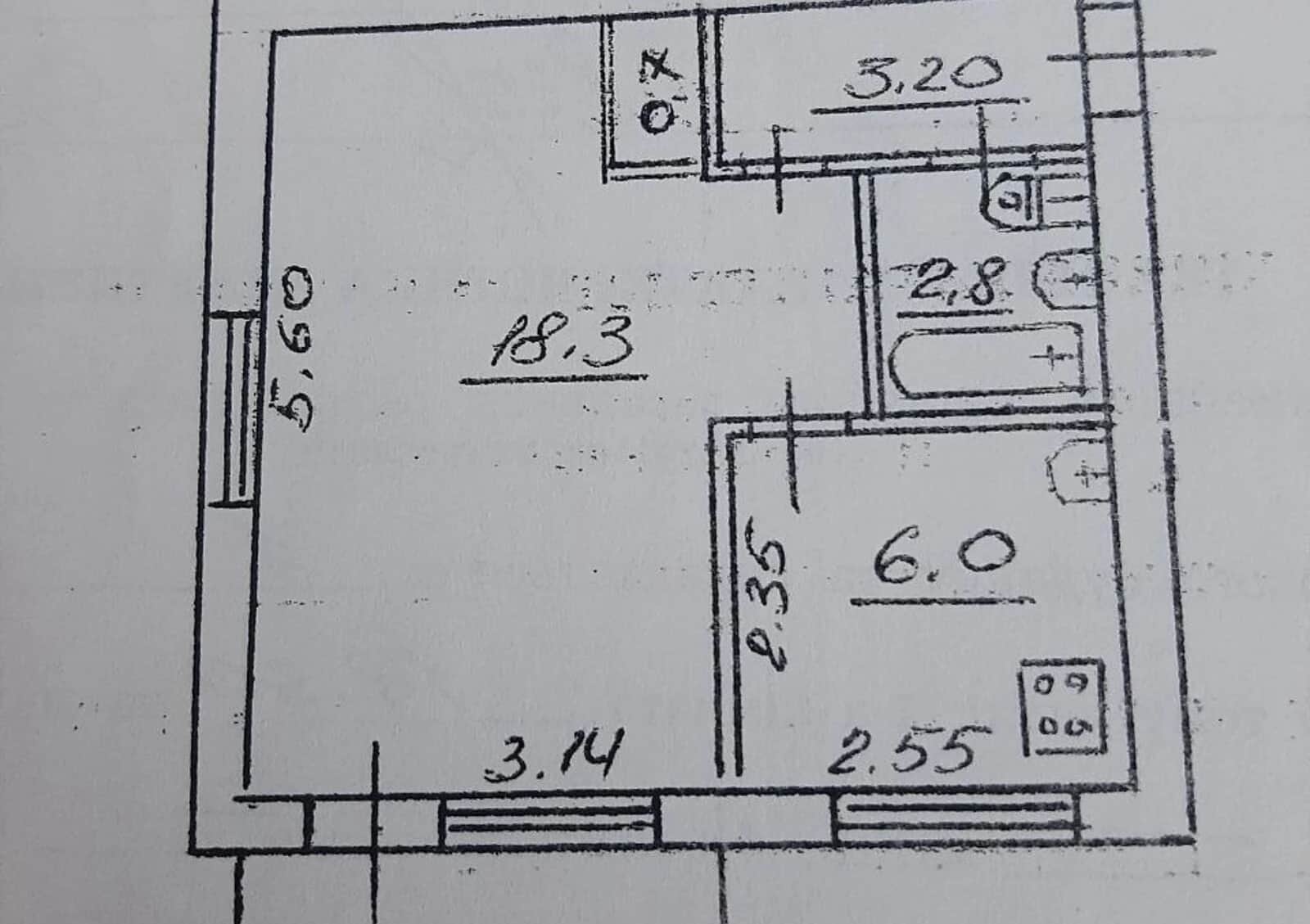 1-кімнатна квартира, Тернівський: гараж із підвалом, газ без світла - фото 2