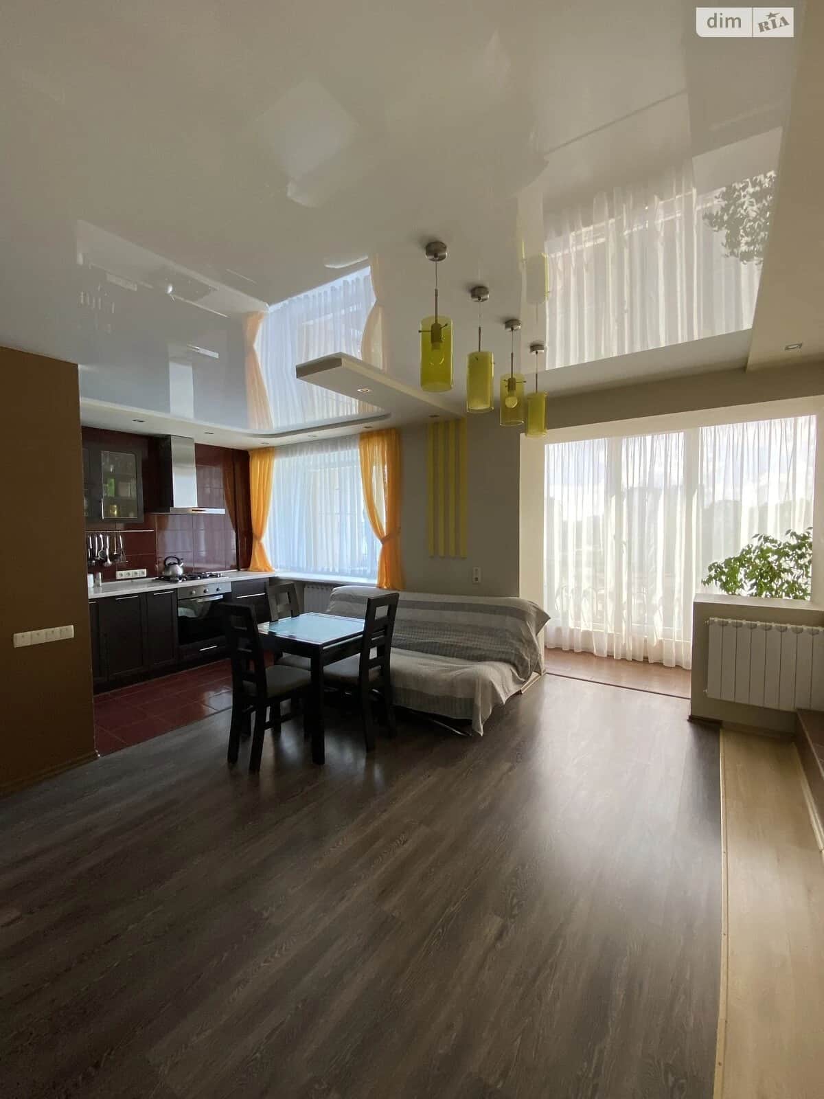 2-кімнатна квартира, Вознесенівський: кухня-студія, панорамні вікна - фото 1