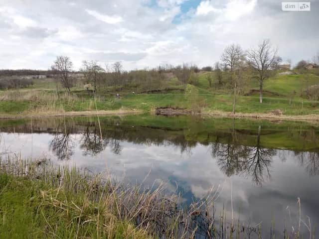 Ділянка 166 соток, Лелеківка: штучне озеро, сад і фундамент - фото 1