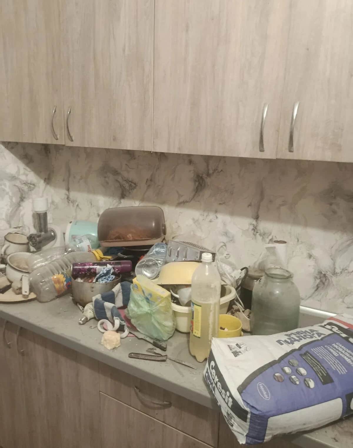 1-кімнатна квартира, Новозаводський: чорнова штукатурка, цегляні стіни - фото 2