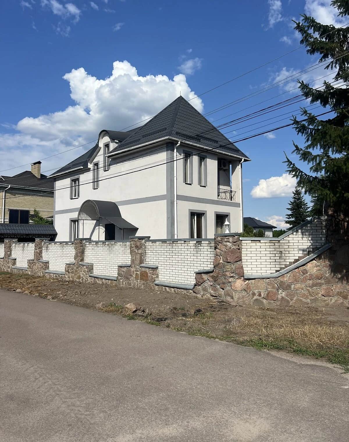 Будинок, Гореничі: басейн, бесідка, 18 соток - фото 1