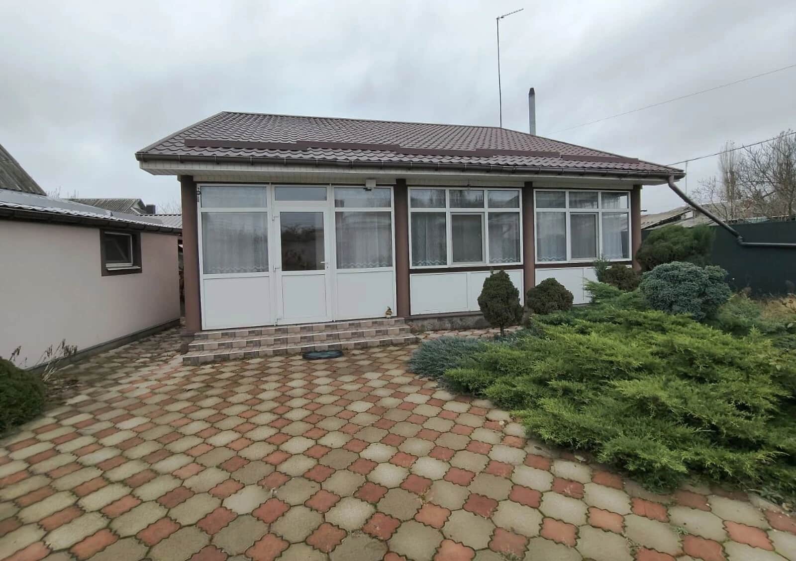 Будинок, Крюківський: гараж, тераса, бесідка - фото 1