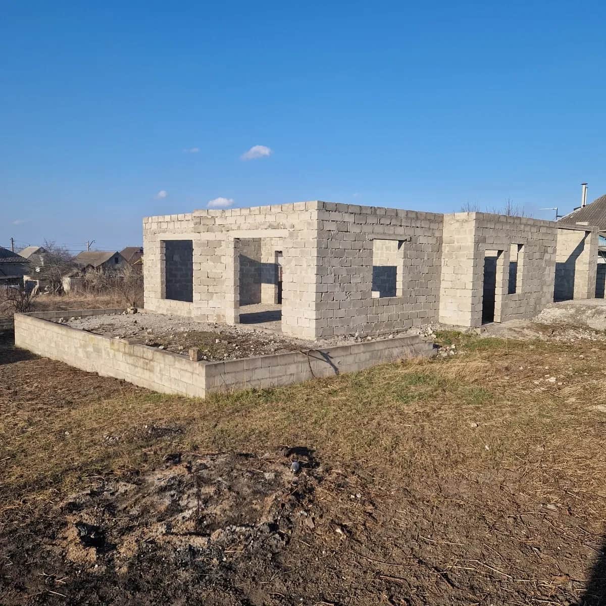 Ділянка 10 соток, Романково: будинок у будівництві, єОселя - фото 1